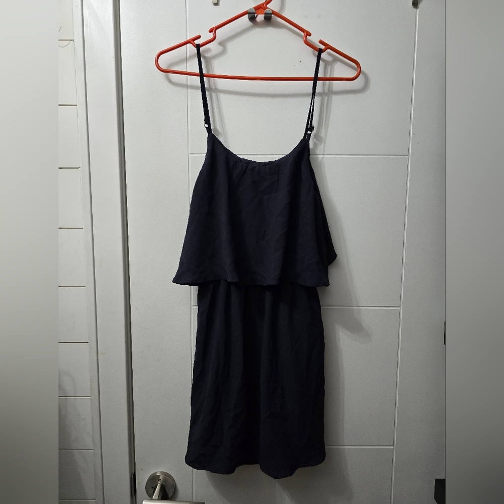 Tobi Blue Open Back Dress Sz S